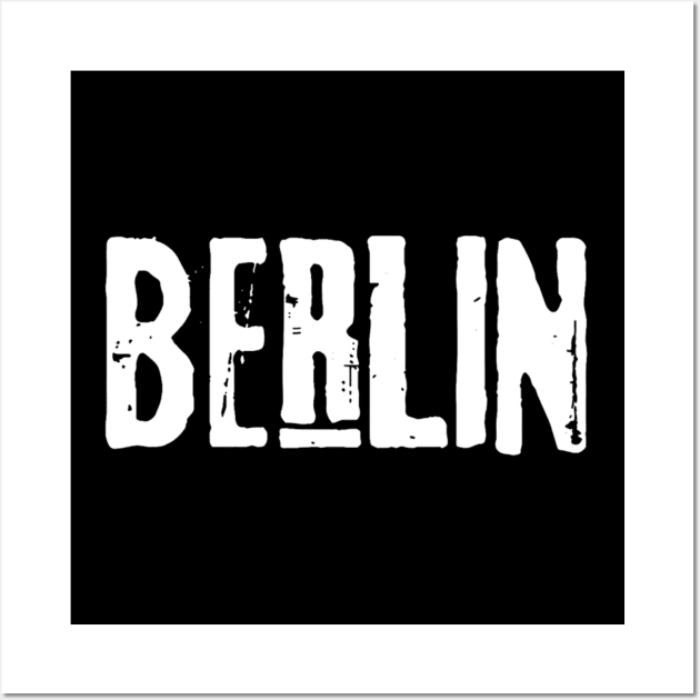 Berlin Logo Wall Art by Missgrace